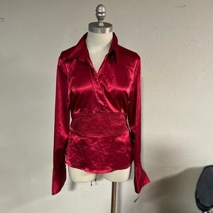 Brand New Red Y2K Long Sleeved Shirt - SZ XL